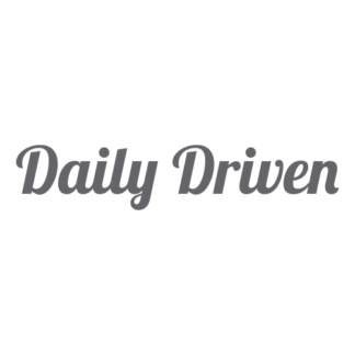 Daily Driven Decal (Grey)